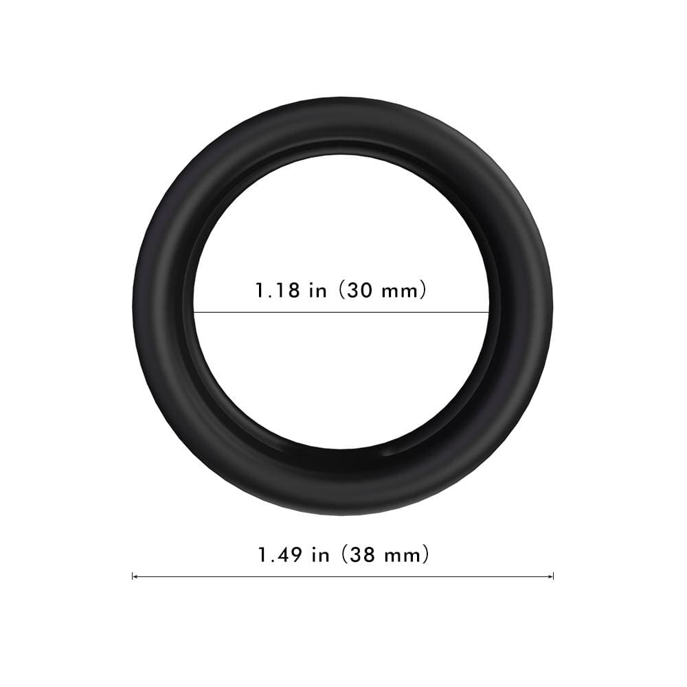 S-HANDE Silicone Erection Enhancing  Dual Penis Ring