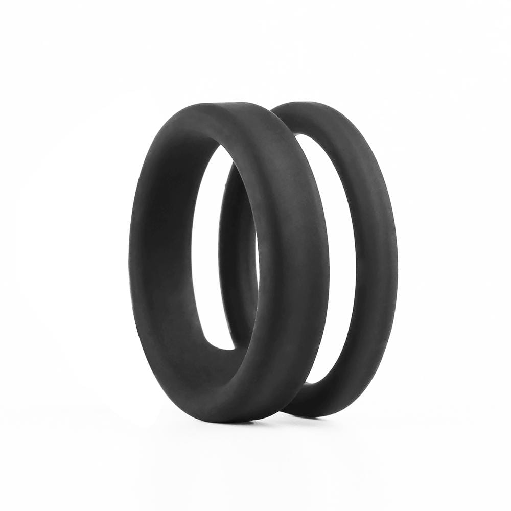 S-HANDE Silicone Erection Enhancing  Dual Penis Ring