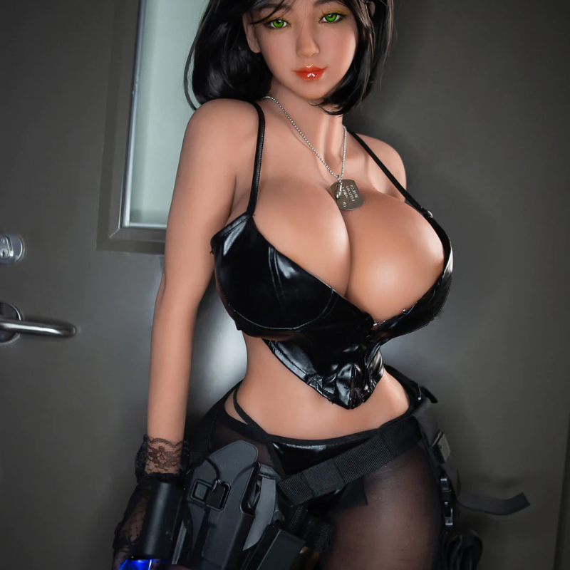 [DOUBLE THE THRILL] Rose - 154cm Asian Face Sexy Figure F Cup Tpe Sex Doll + Flapper - Lifelike Hips Swinging Squeezing Sucking Vibrating Male Stroker