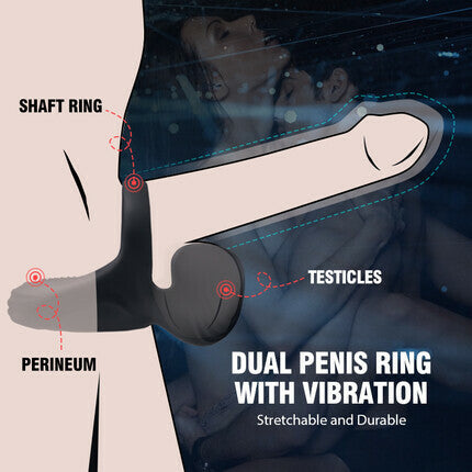 Acmejoy - 10 Vibrating Training Penis Ring