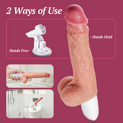 Arny - 8 Thrusting Rotating Vibrating Heating Dildo