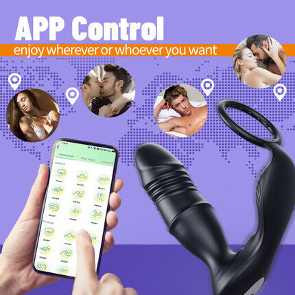 ACMEJOY - Telescopic Vibration Prostate Massager