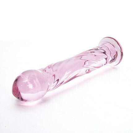 Acmejoy Crystal Glass Butt Plug 6.7 Inch