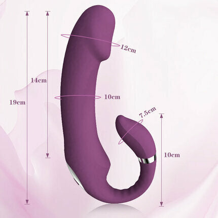 Sophia - Heating Vibrator Clit Rubbing Massager