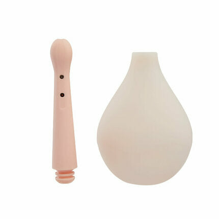 AcmeJoy Pink Bulb Classic Anal Douches Anal Cleaner