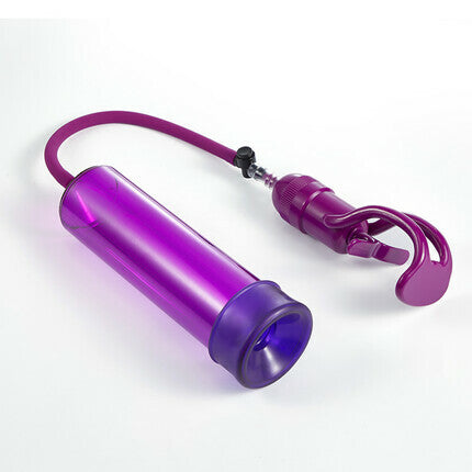 AcmeJoy - Purple Penis Enlargement Pump with Trigger Purple Chamber Tight Seal