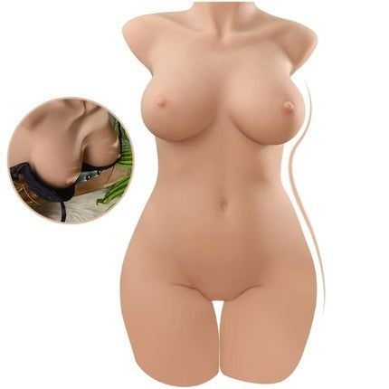 Acmejoy 37.5 lbs Brandi Buxom Beauty Torso Realistic Sex Doll