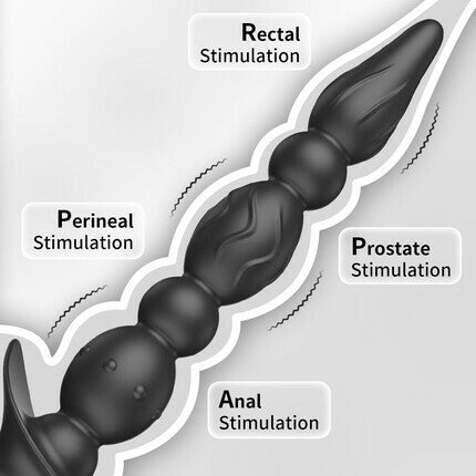 Acmejoy - Vibration Anal Beads Prostate Massager