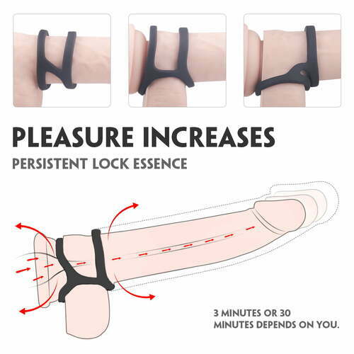 Acmejoy - Liquid Silicone Penis Sleeve Cock Ring