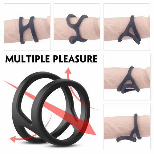 Acmejoy - Liquid Silicone Penis Sleeve Cock Ring