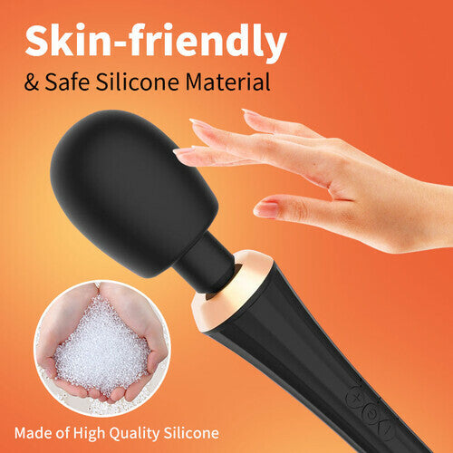 Acmejoy - 5 Frequency 3 Speed Full Body Massage Wand Vibrators