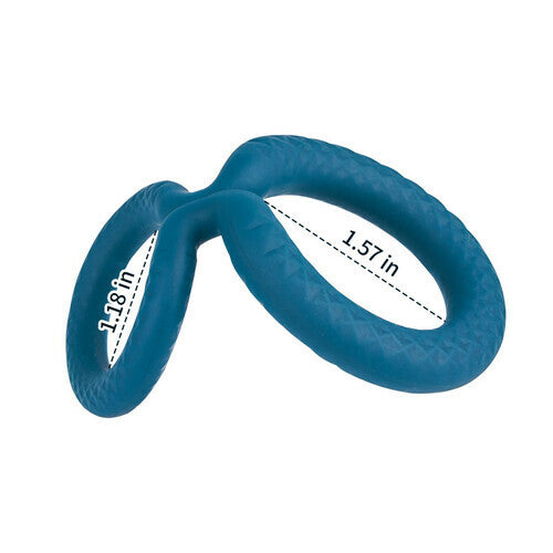 Acmejoy - Premium Stretchy Aid Enhancing Dual Penis Ring