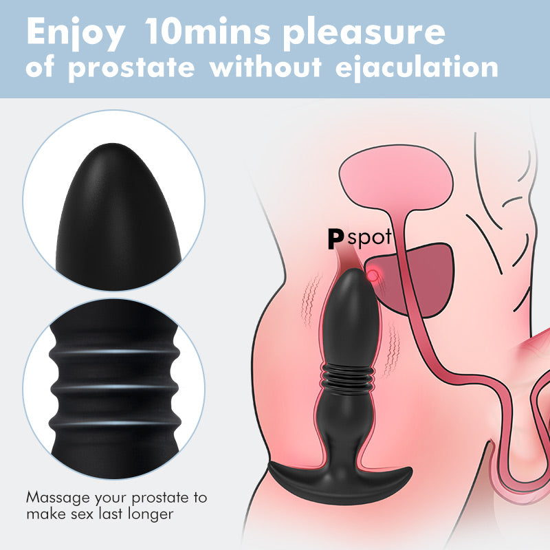 Acmejoy - Thrusting Vibrating Prostate Massager