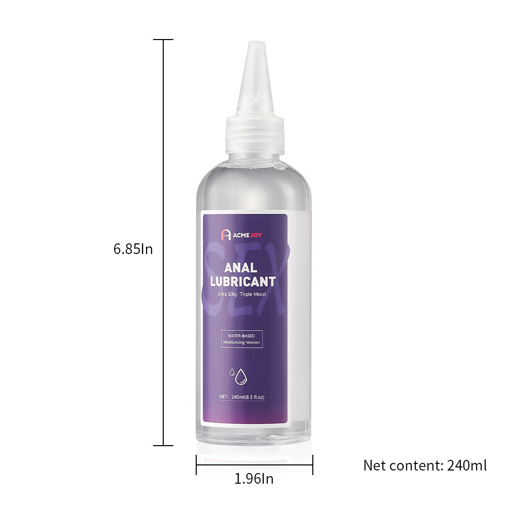 ACMEJOY 8.5oz Ultra-thick Triple Moist Water-based Lubricant