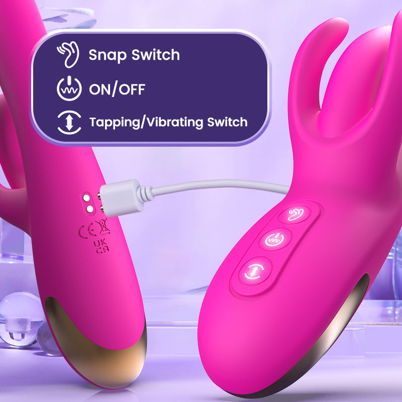 Mia Khalifa - Finger Snap C-spot Trigger and G-Spot Tapping Vibrating Vibrator