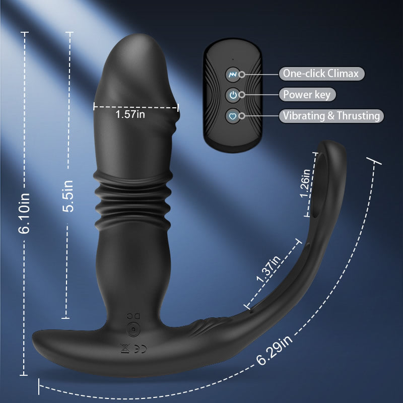 [Surprise Price] SAUL Prostate Massager + Ultra-thick Water-based Lubricant Set